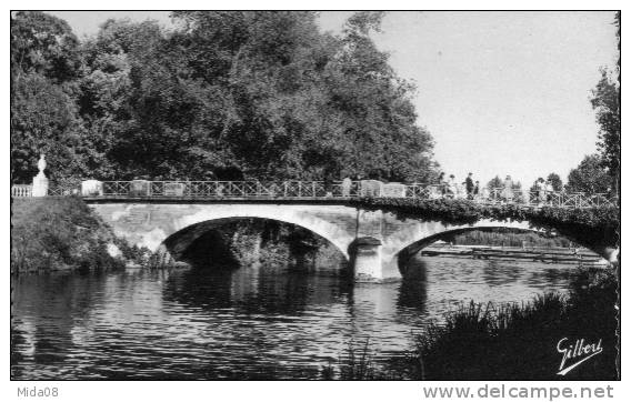 16.JARNAC.  LE PONT DU PARC. Animation. Carte Couleur. - Jarnac