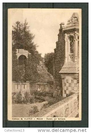 SEINE MARITIME - Clères - Le Château - Manoir - Bassin Sur Terrasse - Clères