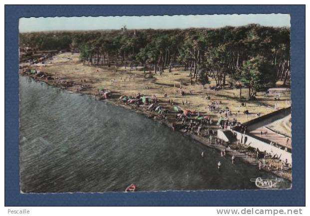 CP ANDERNOS - GIRONDE - LA PLAGE DU BETEY - ANIMATION - CIRCULEE - COMBIER - Andernos-les-Bains