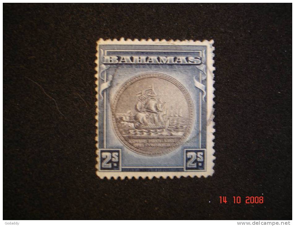 Bahamas 1931  Seal Of The Colony 2 Shillings  Used - Bahamas (1973-...)