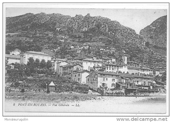 38 )) PONT EN ROYANS, Vue Générale, LL 2 - Pont-en-Royans