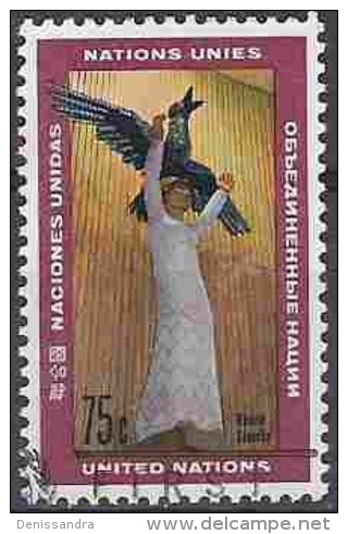 Nations Unies (New York) 1968 Yvert 178 O Cote (2015) 5.80 Euro Art L'Humanité Cherchant La Liberté Et Le Bonheur - Usati