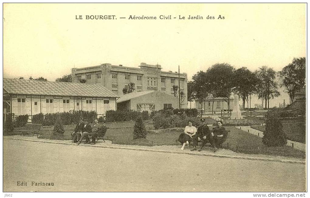 Le Bourget - Aérodrome Civil - Jardin Des As - Le Bourget