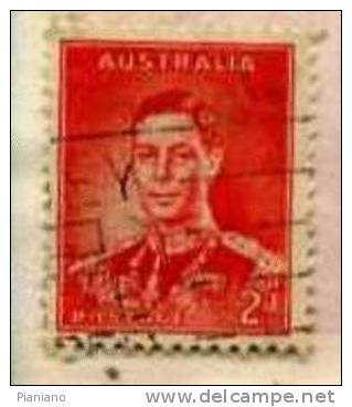 PIA - AUSTRALIA - 1937-38 : George VI° - (Yv 112) - Used Stamps