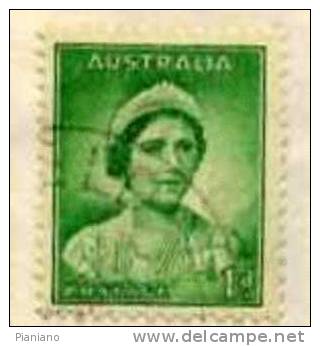 PIA - AUSTRALIA - 1938-42 : Reine Elizabeth - (Yv 126) - Used Stamps