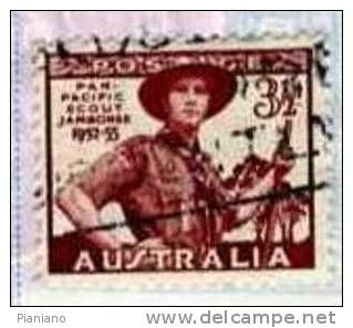 PIA - AUSTRALIA - 1952 : Jamboree Du Pacific   - (Yv 183) - Oblitérés