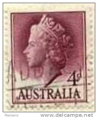PIA - AUSTRALIA - 1957 : Reine Elizabeth II  - (Yv 235) - Gebraucht