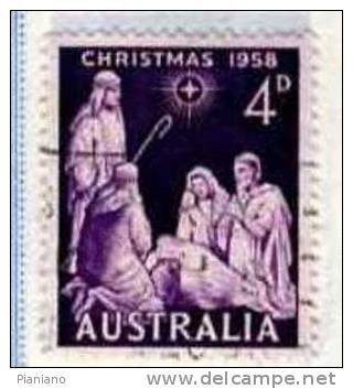 PIA - AUSTRALIA - 1958 : Noel  - (Yv 248) - Gebraucht