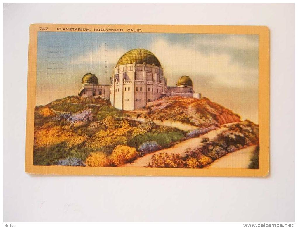 Planetarium - Hollywood -California   PU 1950 -   F  D34257 - Los Angeles