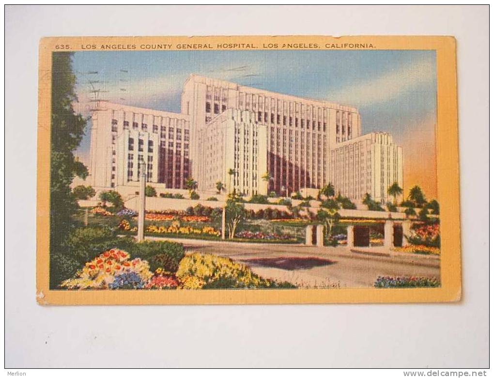 LA -General Hospital  -California   PU 1950 -   F  D34258 - Los Angeles