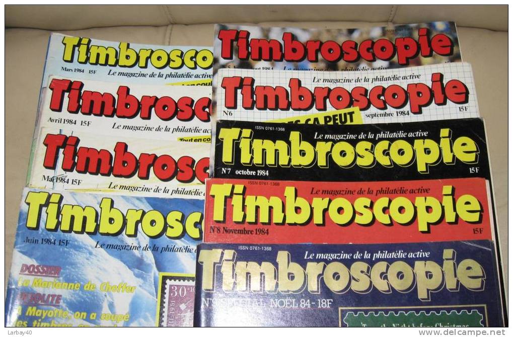 Timbroscopie N° 1 A 9 - French (from 1941)