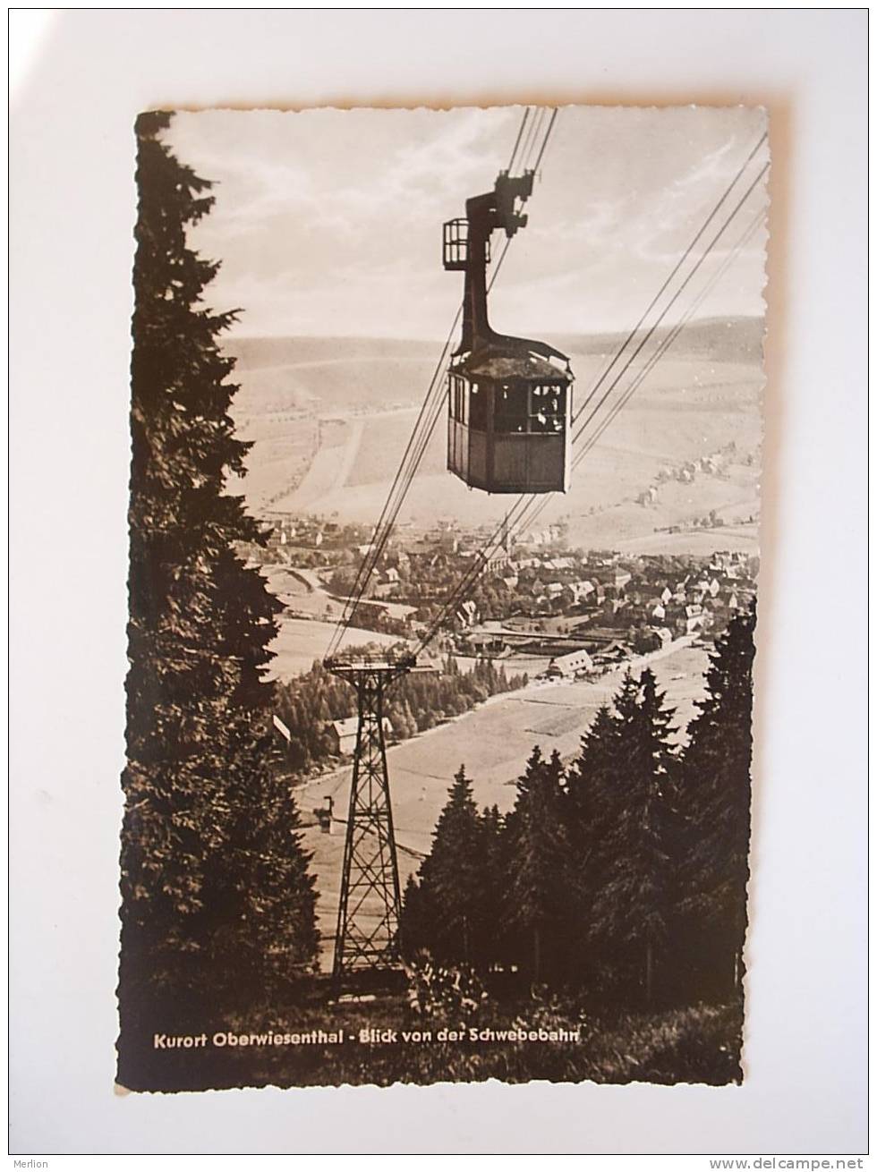 Oberwiesenthal - Schwebebahn  -Teleferique -cca 1960´s    VF   D34318 - Oberwiesenthal