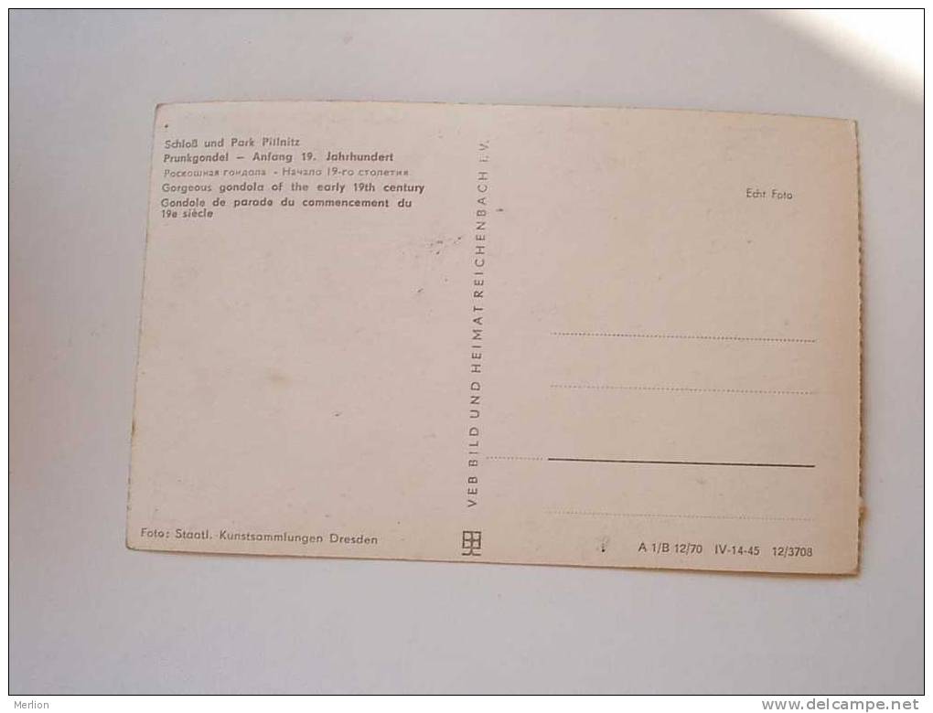 Dresden - Pillnitz  - -cca 1960´s    VF   D34320 - Pillnitz