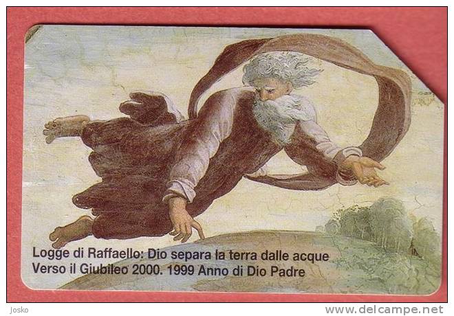 VATICAN  SCV 56  ( L.10.000 ) * RAFFAELLO ** Religion Painting - Tableau - Paintings - Tableau - Vatican