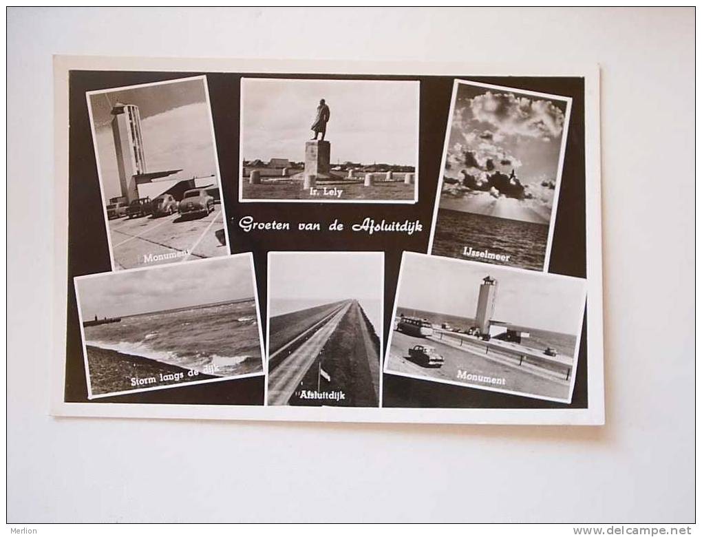 Afsluitdyk  - Automobile  -Holland  - Cca 1950´s   VF   D34348 - Den Oever (& Afsluitdijk)