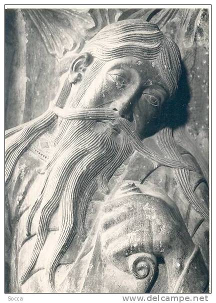 MOISSAC - Abbatiale Saint-Pierre - Côté Droit Du Trumeau - Visage Du Prophète Jérémie ( Vers 1115 ) - Moissac