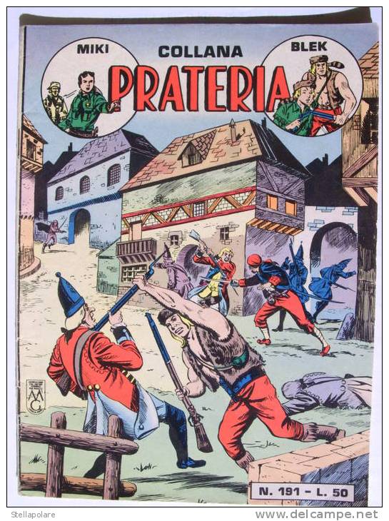 COLLANA PRATERIA MIKI E BLEK N. 191 - ORIGINALE - OTTIMO/EDICOLA - Comics 1930-50