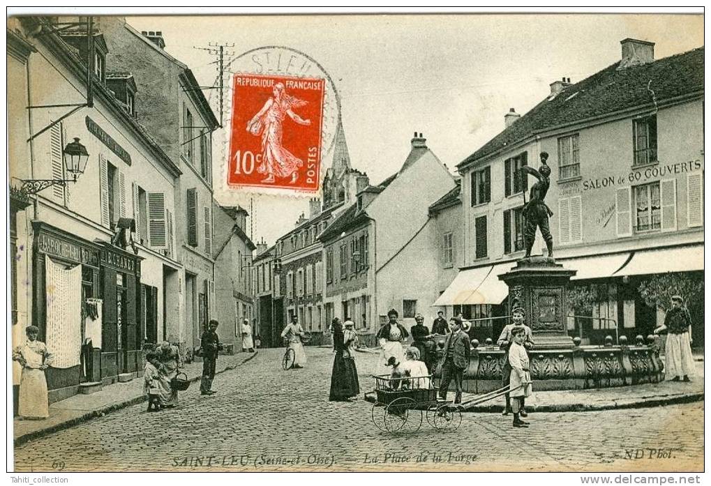 SAINT-LEU - La Place De La Forge - Saint Leu La Foret