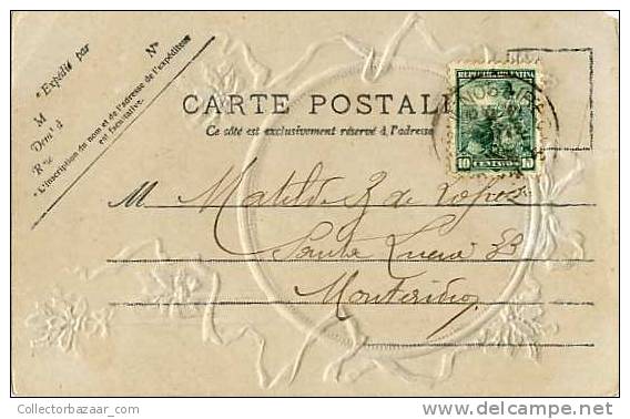 VINTAGE POSTCARD POSTAL Ca1900 ARTIST SIGNED FEMME VICTORIAN - Otros & Sin Clasificación