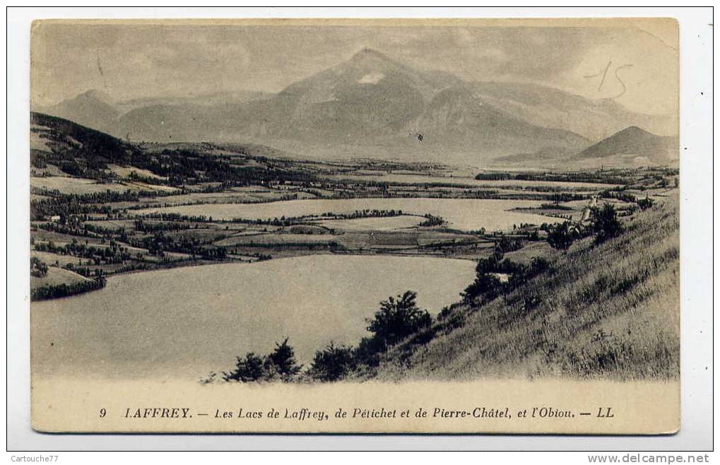 P4 - LAFFREY - Les Lacs De Laffrey, De Pétichet Et De Pierre-Chatel, Et L'OBIOU - Laffrey