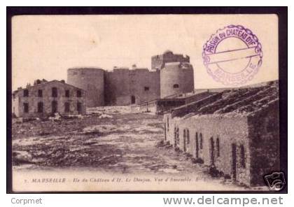 MARSEILLE - PRISON DU CHATEAU D´IF - Ile Du Chateau D´If - Le Donjon - Vue D´Ensemble - MINT OLD POSTCARD - Gevangenis