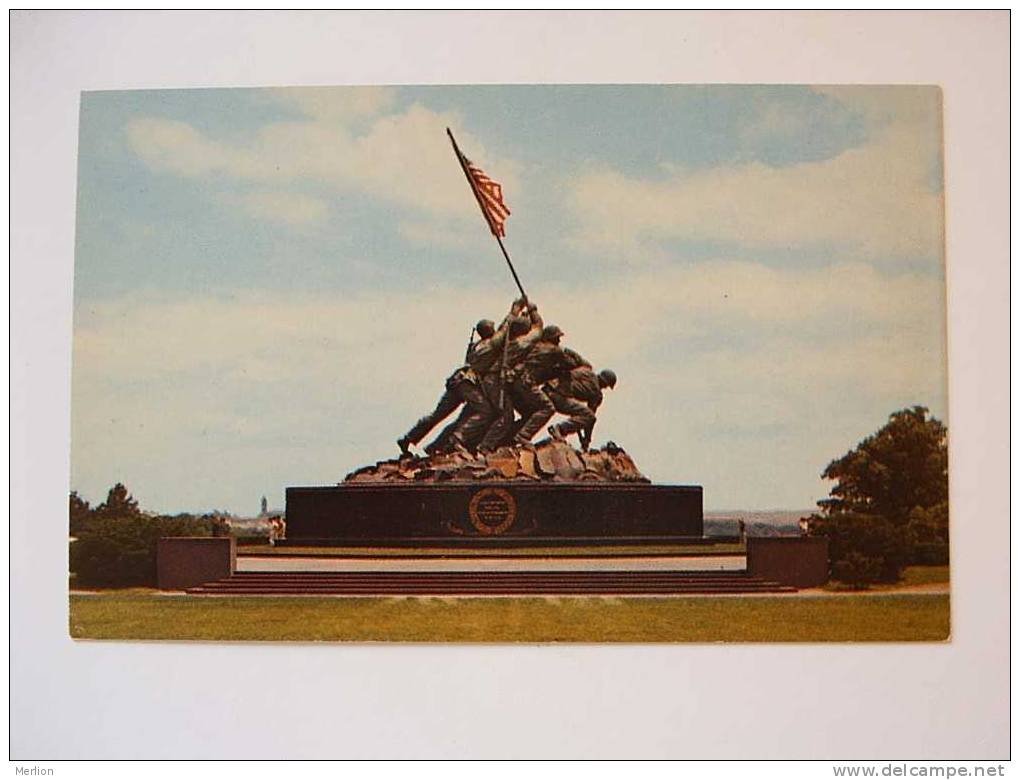 Washington D.C.  U.S. Marine Corps War Memorial - Iwo Jima Statue     VF D34511 - Washington DC