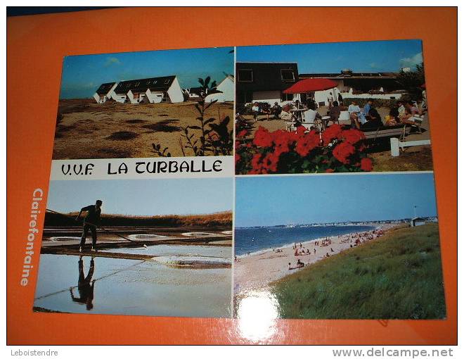 CPSM OU CPM?(44-LOIRE ATLANTIQUE)-7.1067-V.V.F.LA TURBALLE-VILLAGE-VACANCES-FAMILLES - La Turballe