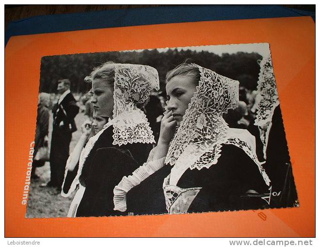 CPSM -56-MORBIHAN) -JEUNES DE BRETAGNE-JEUNES FILLES DE BAUD (COIFFE DE CEREMONIE) - Baud