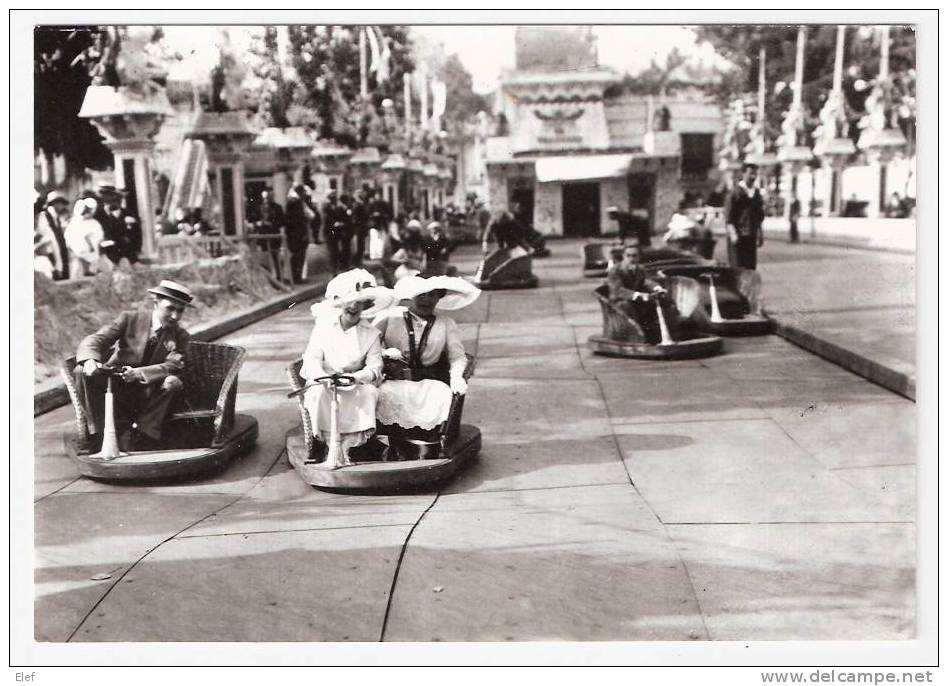 "Paris 1900": La Fête à NEUILLY ;Autos-Tamponneuses ; Belle Animation; TB - Otros & Sin Clasificación