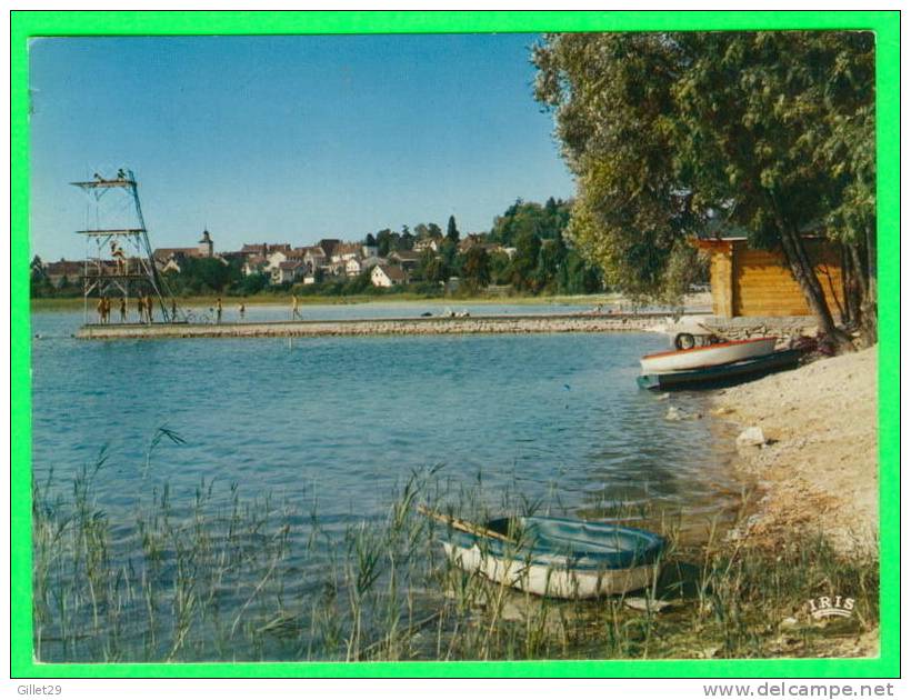 CLAIRVAUX-LES-LACS (39) - LE LAC - ANIMÉE - ÉDIT. LA CIGOGNE - CIRCULÉ EN 1973 - - Clairvaux Les Lacs