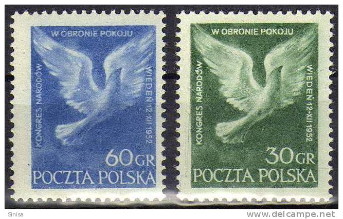 Poland / Peace - Unused Stamps