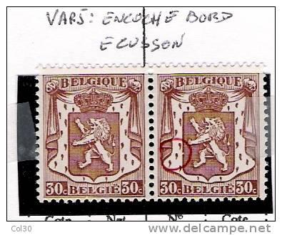 N° 424  Paire **  VAR 5  LUPPI - 1935-1949 Sellos Pequeños Del Estado