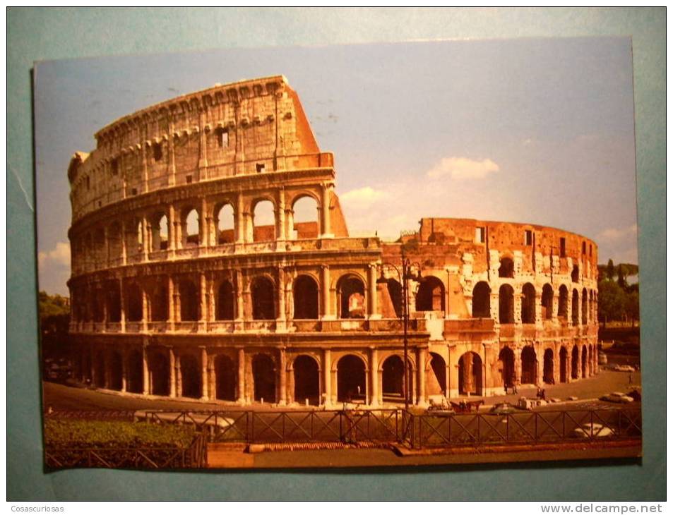 R.6716  LAZIO  ITALIA ITALY  ROMA ROME  LL COLOSSEO  LE COLISÉE  ANNEES 60  CIRCULADA  MAS EN MI TIENDA - Colosseum