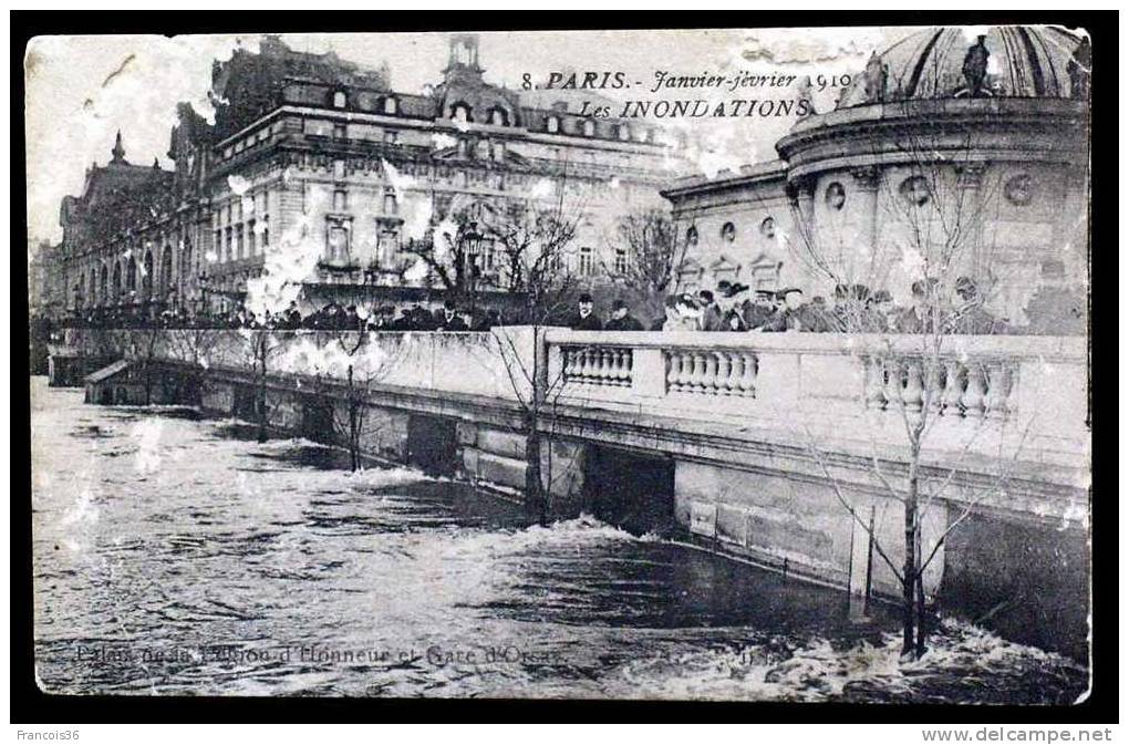 PARIS - Janvier Février 1910 - Les Inondations - - Inondations