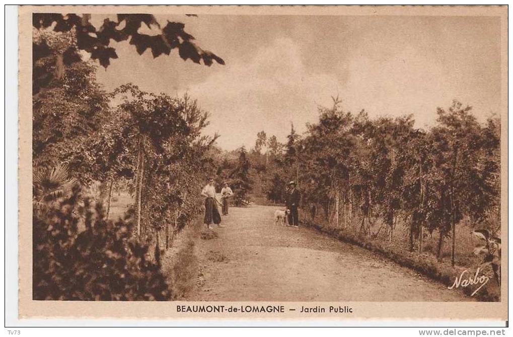 CpE2692 - BEAUMONT De LOMAGNE - Jardin Public - (82 - Tarn Et Garonne) - Beaumont De Lomagne