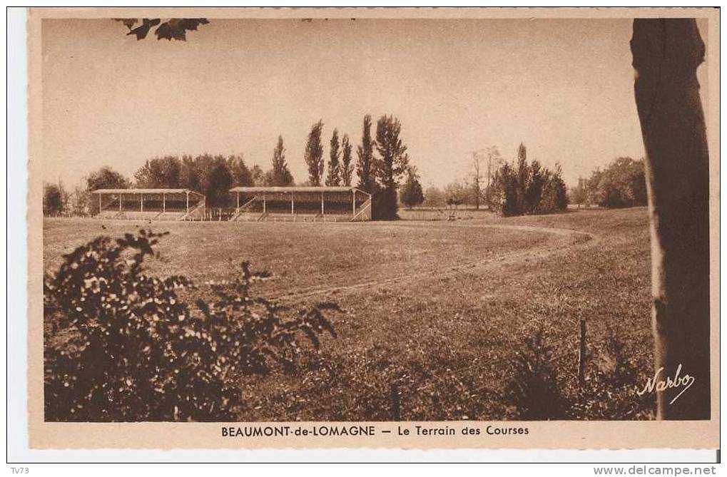 CpE2694 - BEAUMONT De LOMAGNE - Le Terrain De Courses - (82 - Tarn Et Garonne) - Beaumont De Lomagne