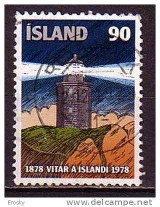 Q1123 - ISLANDE ICELAND Yv N°490 - Used Stamps