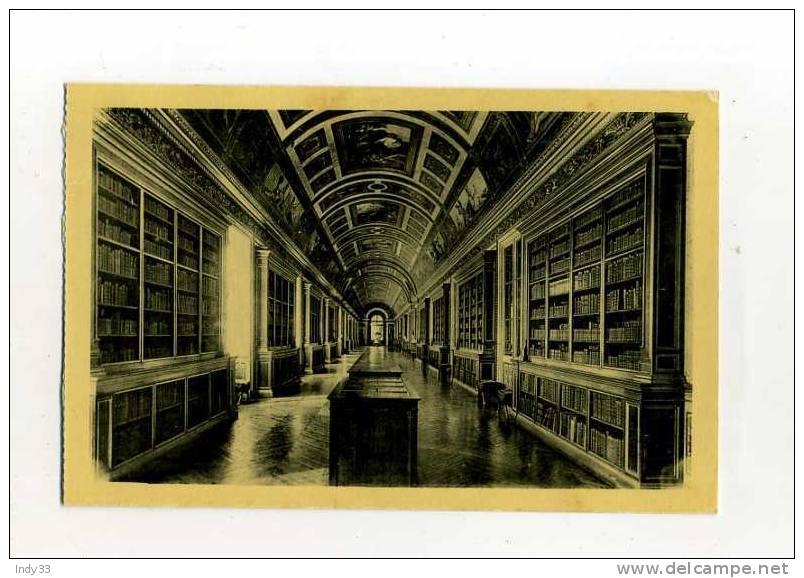 - FRANCE 77 . CHÂTEAU DE FONTAINEBLEAU . GALERIE DE DIANE OU BIBLIOTHEQUE - Libraries