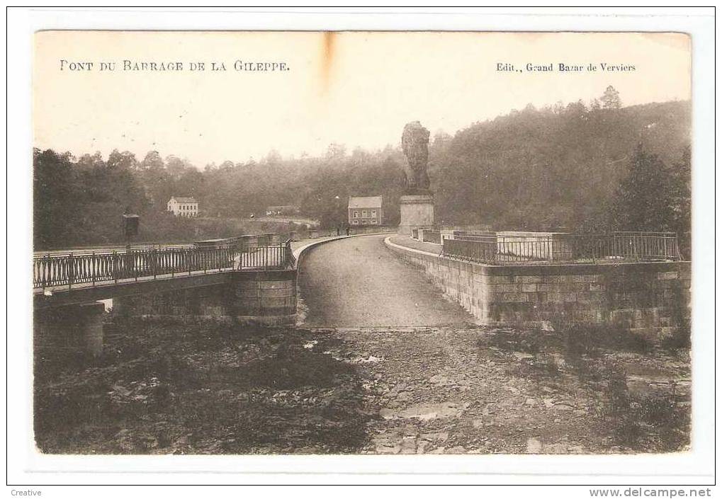 La Gileppe .Pont Du Barrage - Gileppe (Barrage)