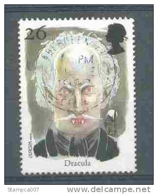 United Kingdom - Used - Dracula Europa Cept Centrale Stempel - 1997