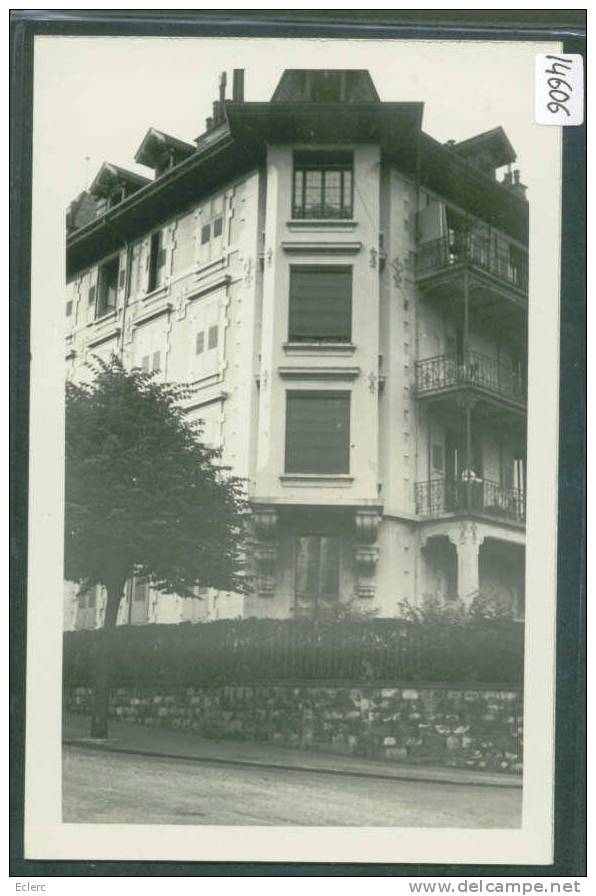 LAUSANNE  - IMMEUBLE ANGLE AVENUE DAPPLES-CHEMIN DES DELICES  -  TB - Apples