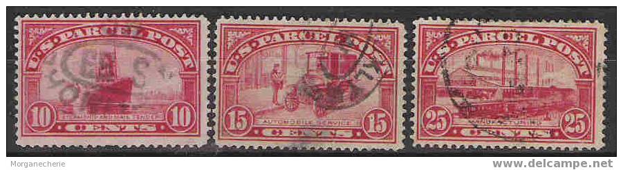 USA, 1912-1913, US PARCEL POST SCOTT 1-10@ AND 11* MI 1-10 @ ET 11 * - Paketmarken