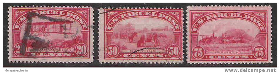 USA, 1912-1913, US PARCEL POST SCOTT 1-10@ AND 11* MI 1-10 @ ET 11 * - Pacchi