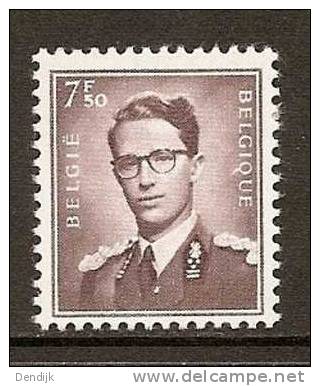 Belgie COB 1070 ** - 1953-1972 Glasses