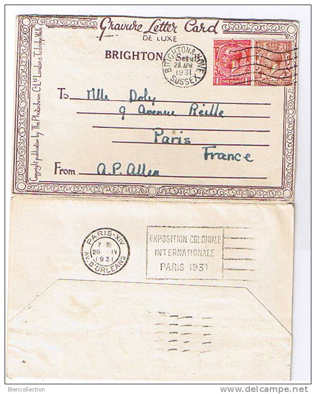 Brighton.1 Carnet De 6 Vues - Brighton