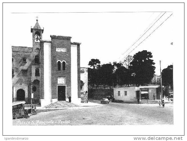 PORTICI (NA) - Piazza S. Pasquale - ANIMATA/AUTO - Nuova, Non Viaggiata - In Ottime Condizioni - DC1961. - Portici