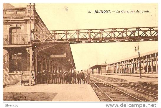 JEUMONT	La Gare Vue Des Quais - Jeumont