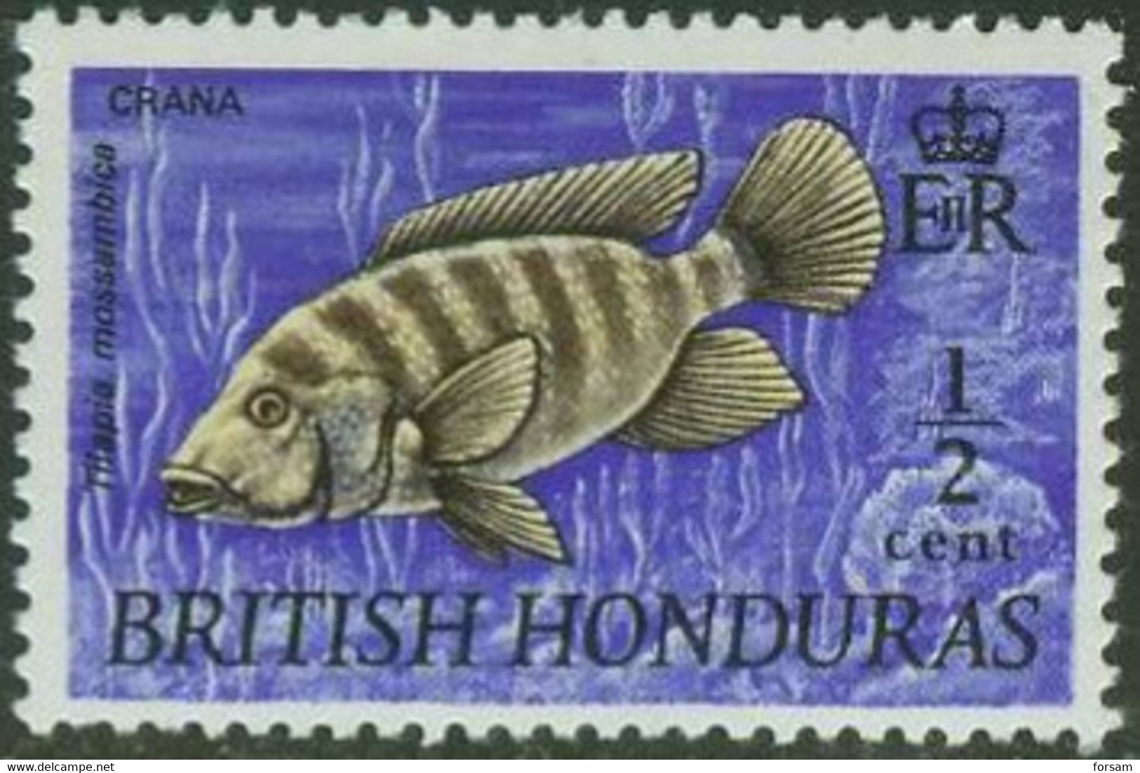 BRITISH HONDURAS..1969..Michel # 231...MLH. - Honduras Britannique (...-1970)