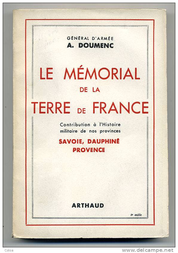 Histoire Militaire Savoie Dauphiné Provence  1945 - Provence - Alpes-du-Sud