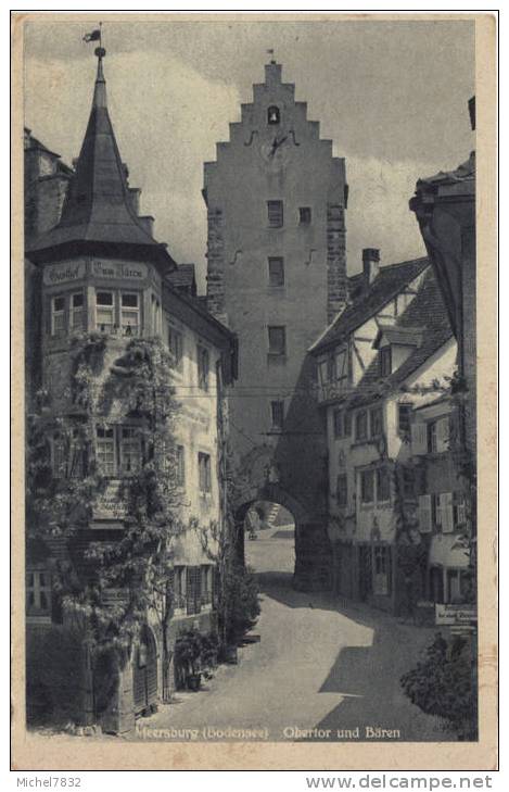 Meersburg Obertor Und Bären - Meersburg